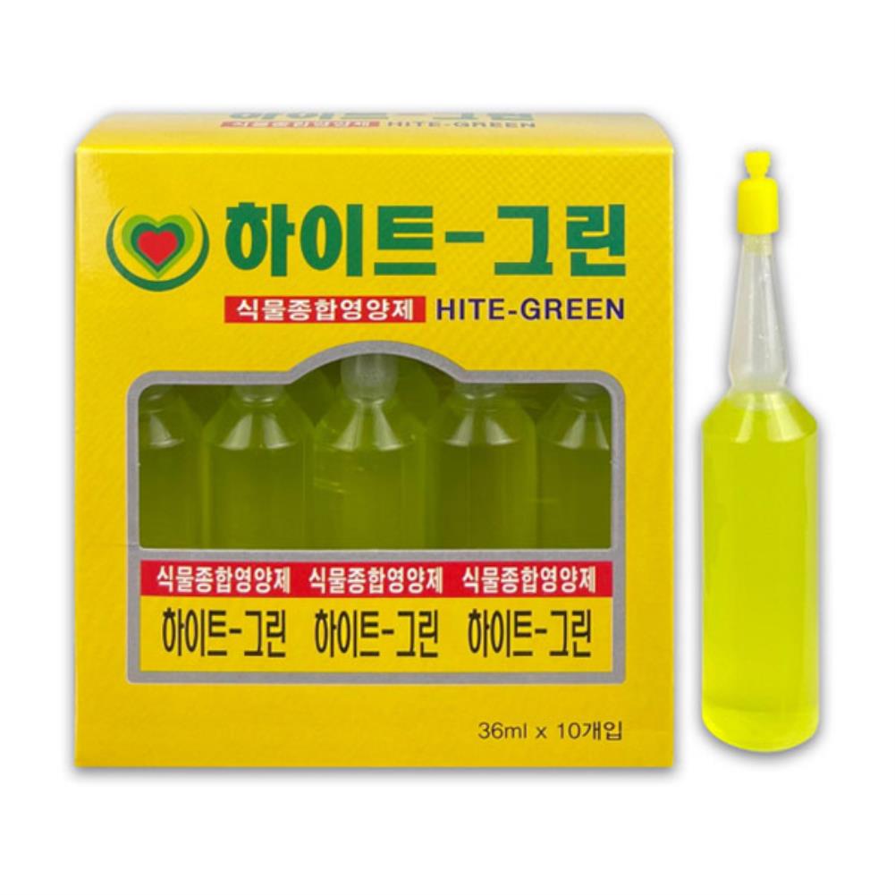 그린 식물종합영양제 360ML 10개입 식물영양제 비료 영양제 정원 화분영양