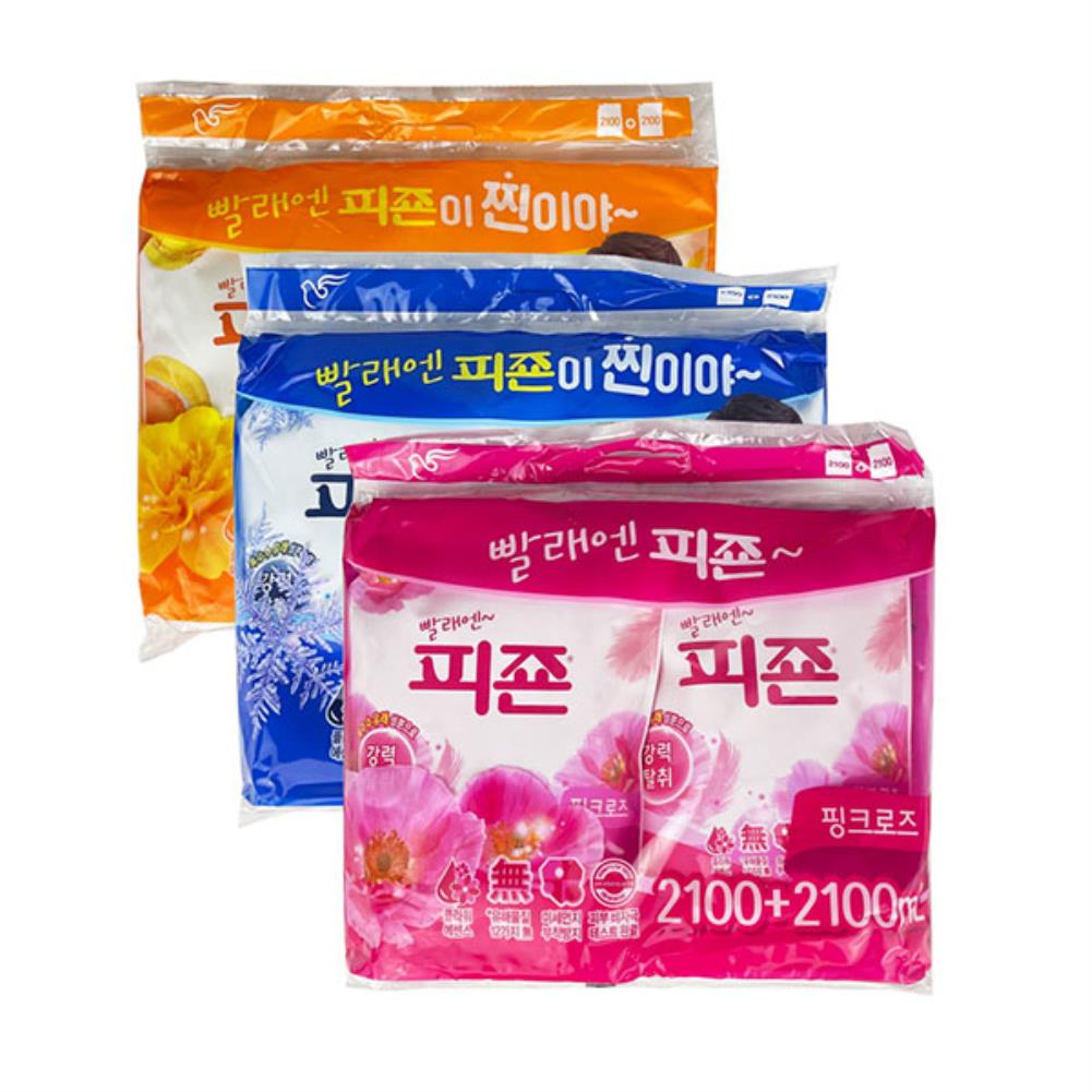 피죤 리필 2100ml 2100ml -TJ 세탁용품 섬유유연제 생활용품 생활잡화 로즈