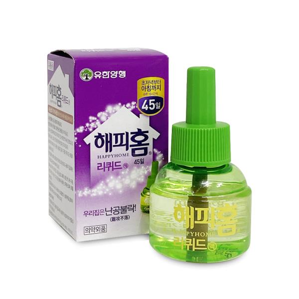 해피홈 리퀴드액1p (리필45ml 7806)모기약 훈증기리필