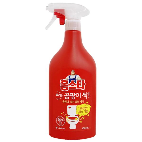 홈스타 뿌리는 곰팡이싹 750ml 락스세제 곰팡이제거