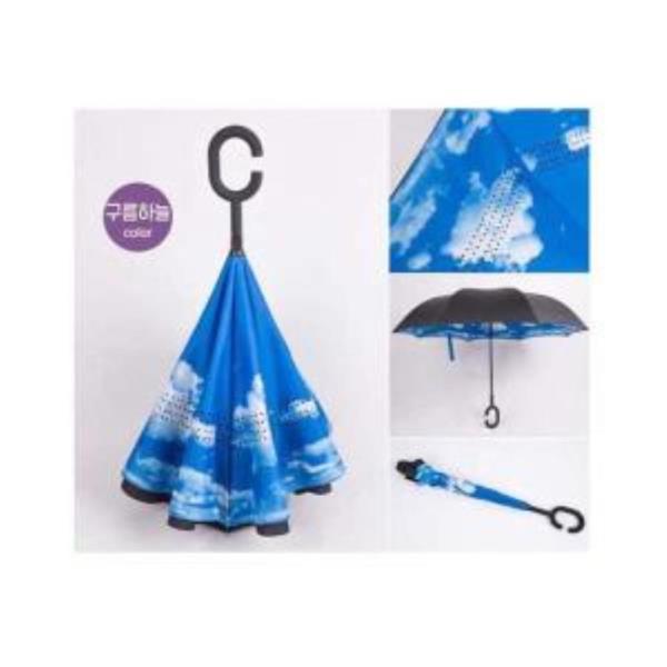 가꾸로우산 내담쇼핑몰 선물 고급 빗물받이 자동 튼튼한 태풍 수동 골프 등산우산 스마트우산