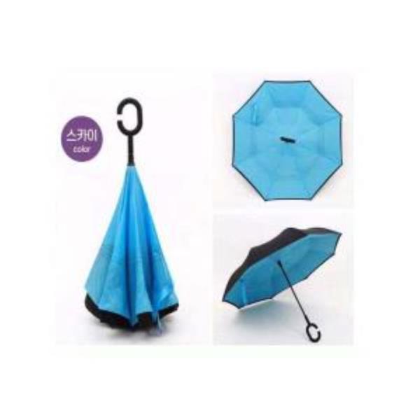 가꾸로우산 내담쇼핑몰 선물 고급 빗물받이 자동 튼튼한 태풍 수동 골프 등산우산 스마트우산